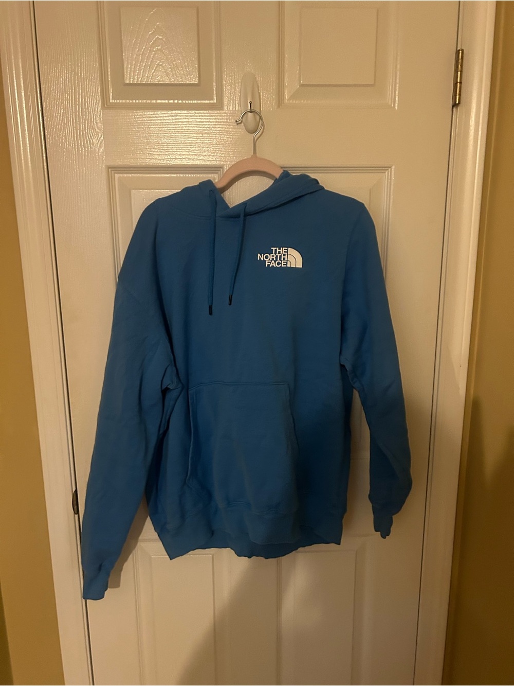 The North Face Men's Teal Blue Pullover Hoodie